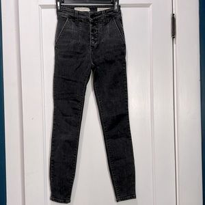 Pilcro and the Letterpress High-Rise Skinny Jeans, Size 25